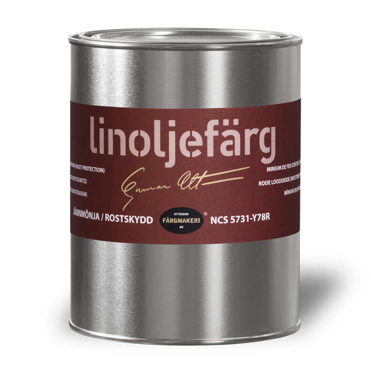 Linoljefärg Järnmönja