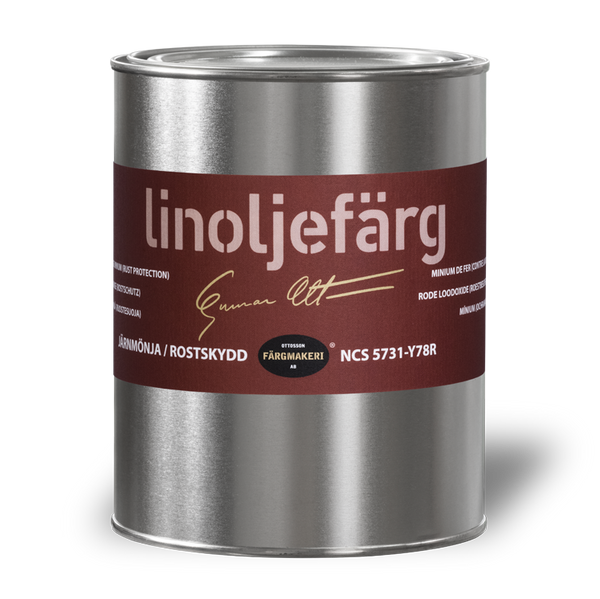 Linoljefärg Järnmönja