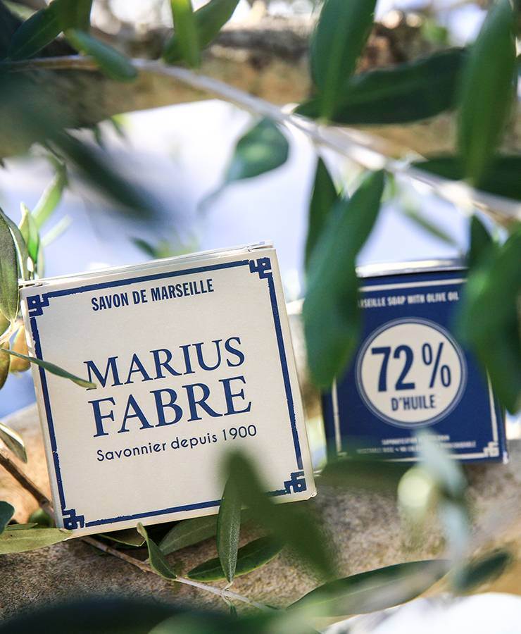 Marseilletvål Kokos- solrosolja 400 gr Marius Fabre