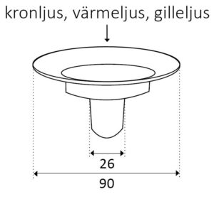 Ljushållare Burk, Våges Smide