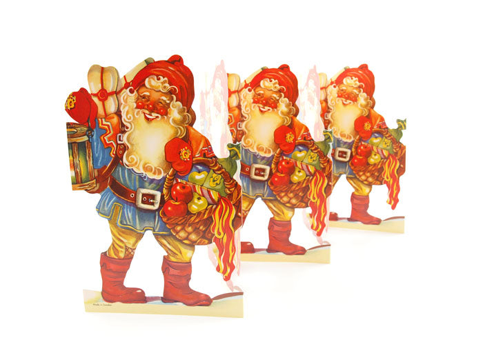 Pappersrad Jultomte Nostalgi