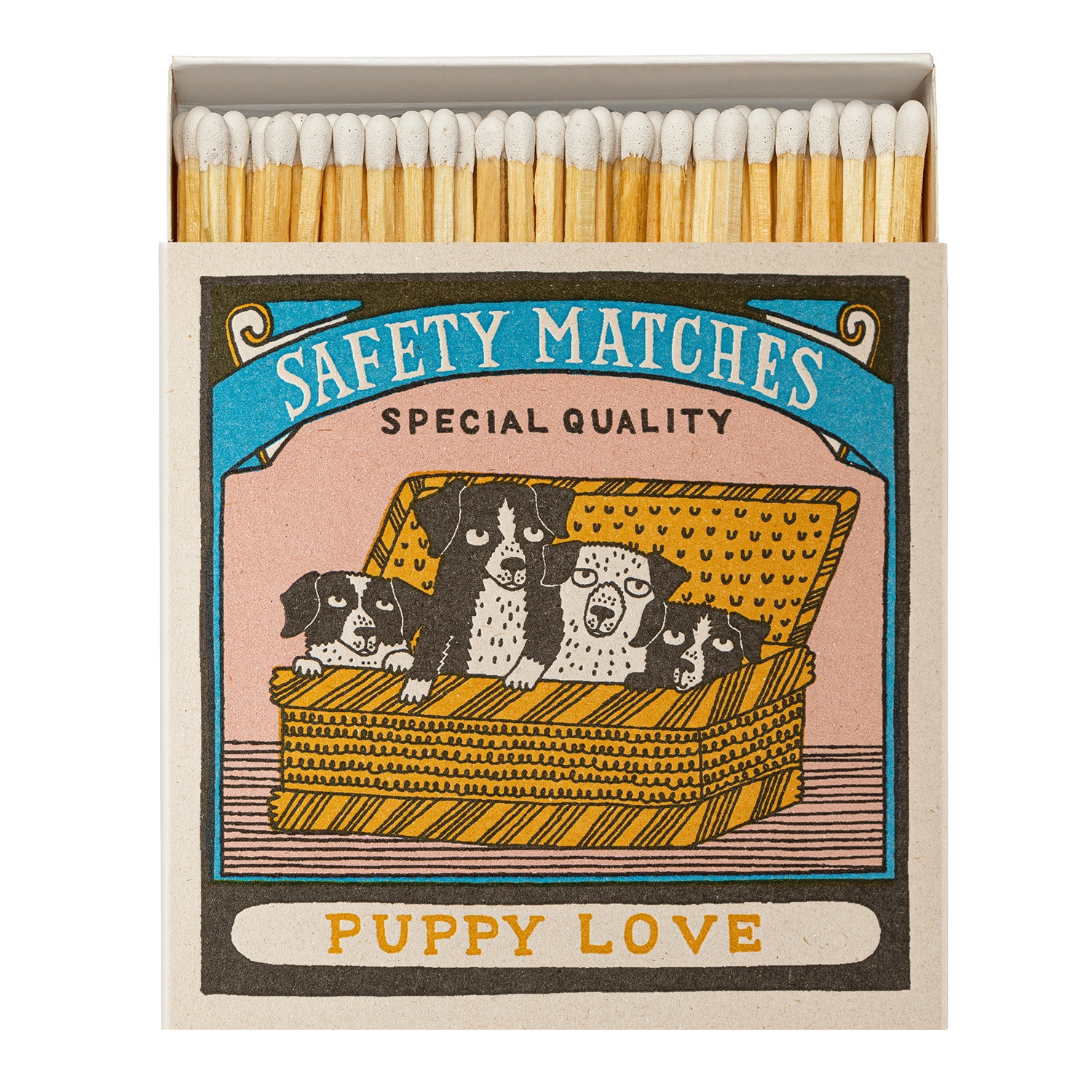 Tändsticksask Puppy Love – Archivist