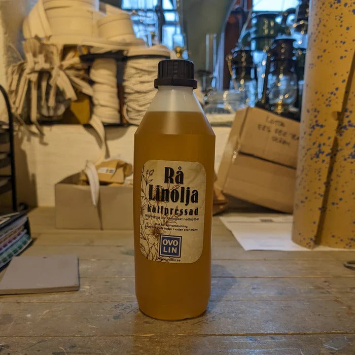Rå kallpressad linolja Ovolin