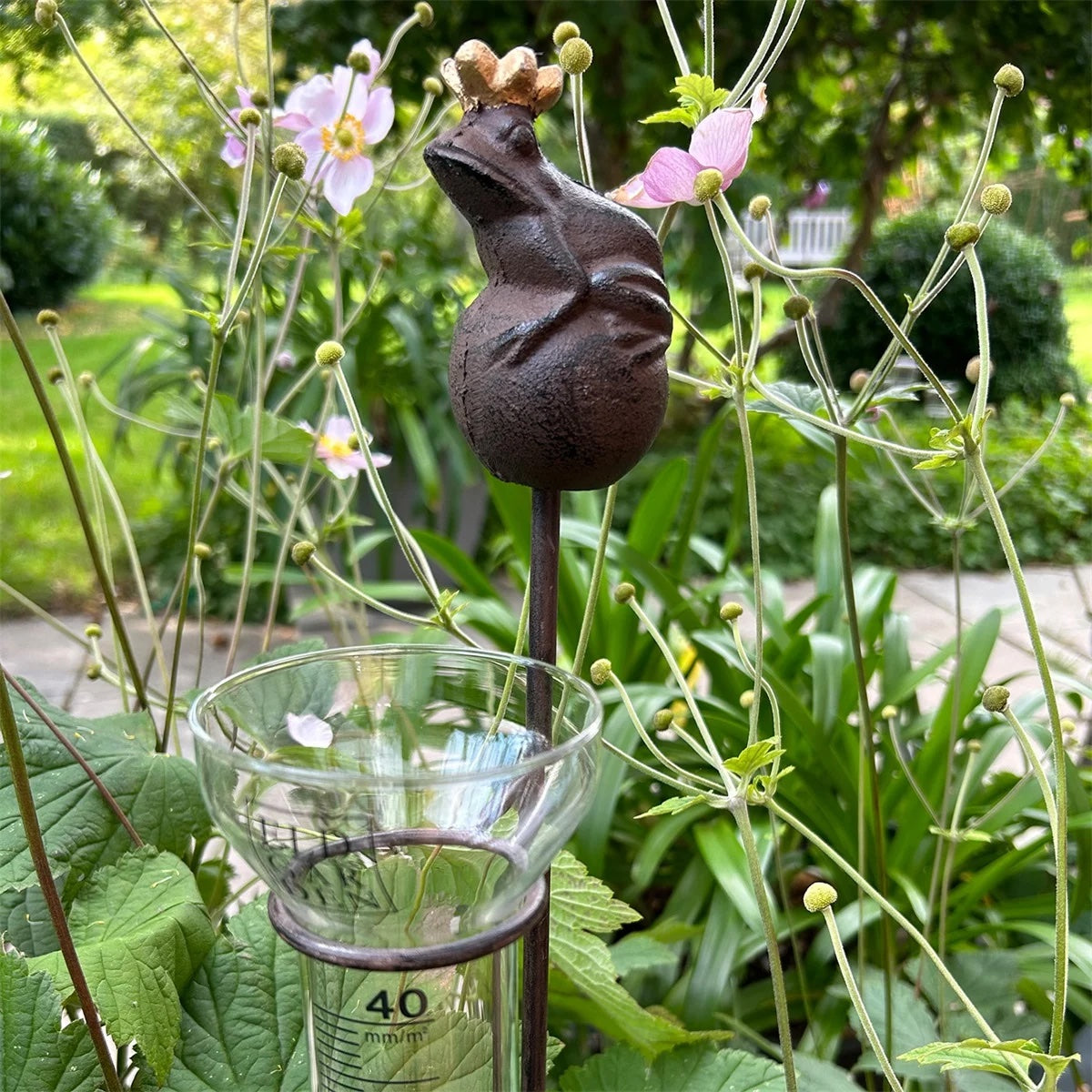 Regnmätare Grodprins Eldgarden