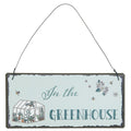 Skylt "In the Greenhous"