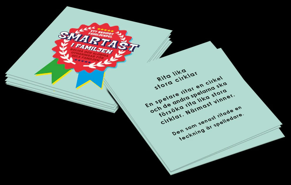 Smartast i familjen Spel Nicotext
