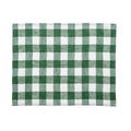 Bordstablett Gingham – Grön/Vit