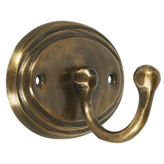 Krok, vägg, mörk mässing