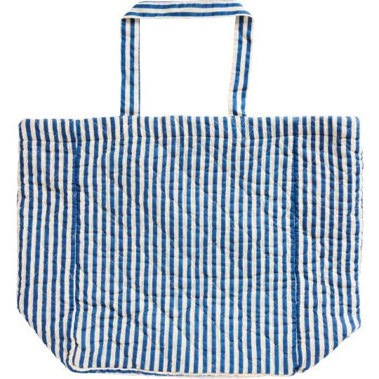 Väska Quiltad Off White/Blue IB Laursen
