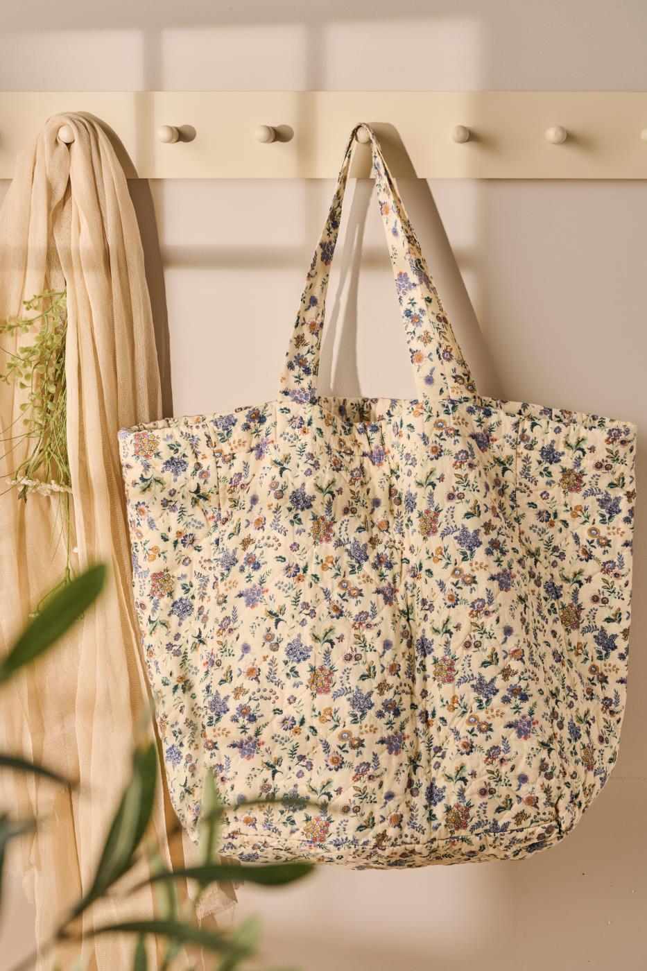 Väska Quiltad Blomster IB Laursen