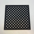 Ventilgaller, gjutjärn, 200x200 mm