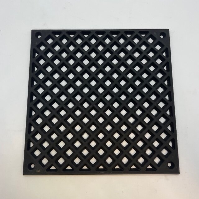 Ventilgaller, gjutjärn, 200x200 mm
