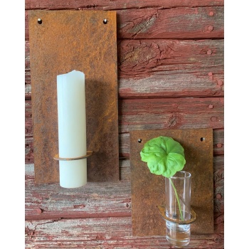 Väggampel, cortenstål, Temamet Produktkategori: Belysning & Fotogenlampor. Köp hos Byggnadsvardskompaniet.se