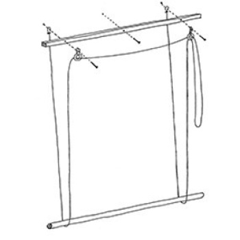 Rundstav 1700-tals rullgardin Produktkategori: Mattor & Gardiner. Köp hos Byggnadsvardskompaniet.se