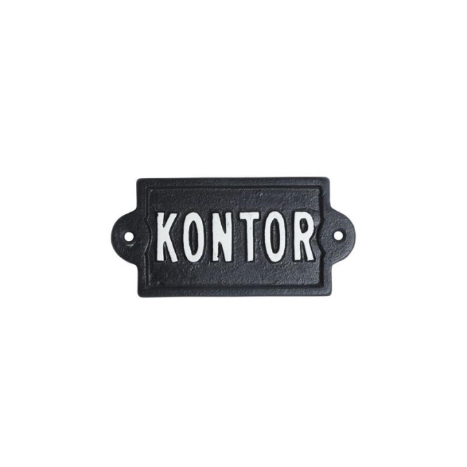 Skylt Kontor 14x7 cm Produktkategori: Skyltar. Köp hos Byggnadsvardskompaniet.se